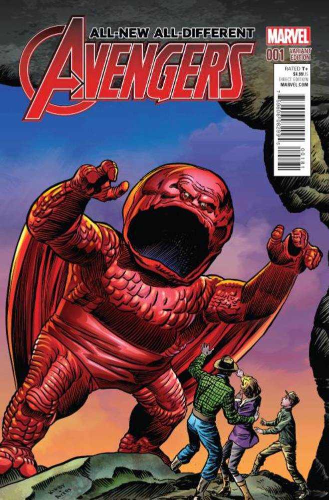 All New All Different Avengers #01 Kirby Monster Variant