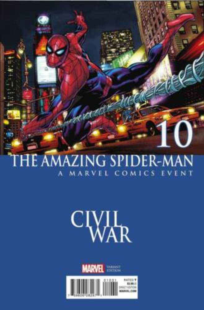 Amazing Spider-Man (2015) #10 Civil War Variant