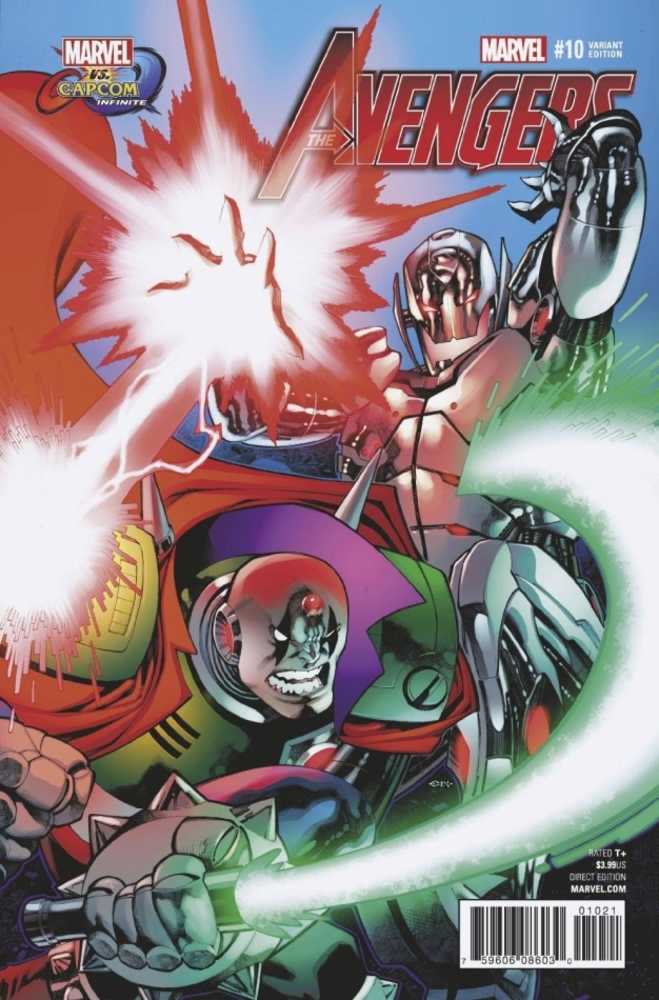 Avengers (2016) #10 Marvel vs Capcom Variant