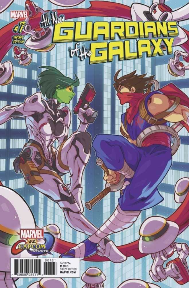 All New Guardians Of Galaxy #07 Marvel vs Capcom Variant