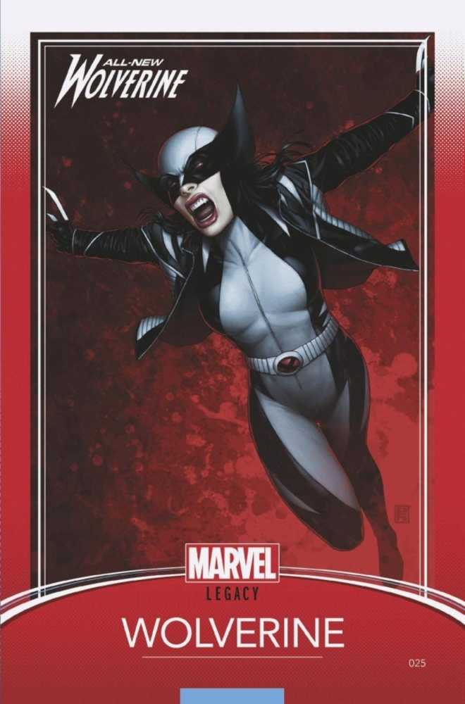 All New Wolverine #25 Christopher Trading Card Variant Leg