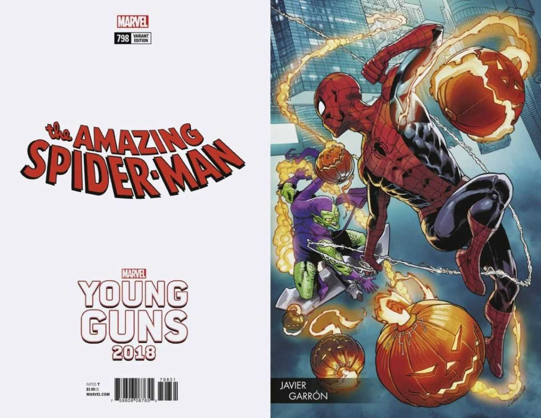 Amazing Spider-Man (2017) #798 Garron Young Guns Variant Leg