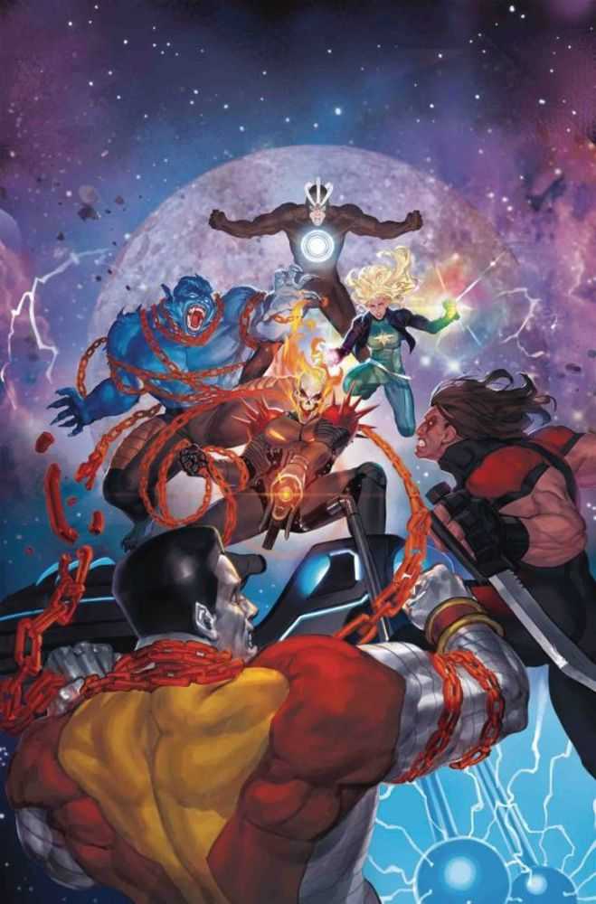 Astonishing X-Men (2017) #15 Akcho Cosmic Ghost Rider Variant