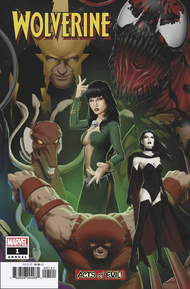 Wolverine Annual #1 Christopher Connecting Variant