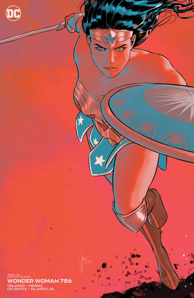 Wonder Woman (2020) #756 Card Stock Mikel Janin Variant Edition