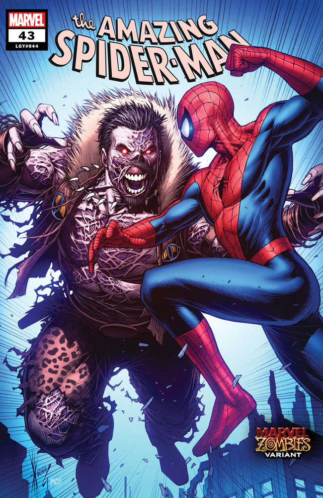 Amazing Spider-Man (2018) #43 Keown Marvel Zombies Variant