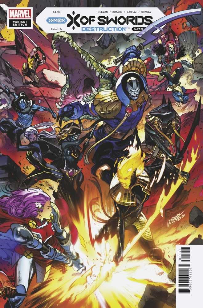 X Of Swords Destruction #1 Larraz Connecting Variant