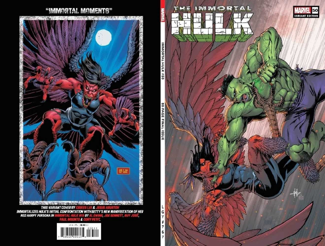 Immortal Hulk #50 Artist G Variant