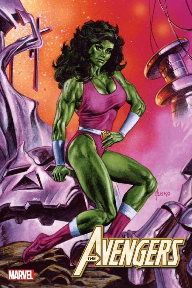 Avengers (2018) #49 Jusko Marvel Masterpieces Variant
