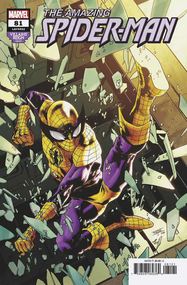 Amazing Spider-Man (2018) #81 Asrar Devils Reign Villain Variant