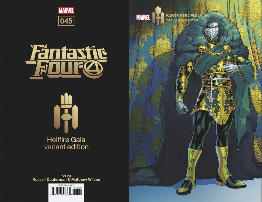 Fantastic Four (2018) #45 Dauterman Hellfire Gala READER COPY