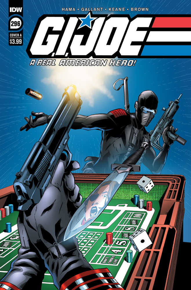 G.I. Joe A Real American Hero #296 Cover A Gallant READER COPY
