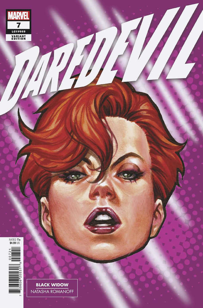 Daredevil #07 Mark Brooks Headshot Variant