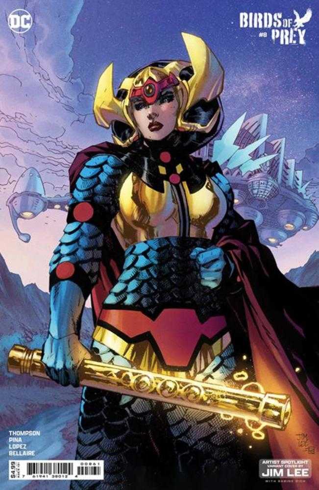 Birds Of Prey #08 Cover D Jim Lee Artist Spotlight Card Stock Variant
