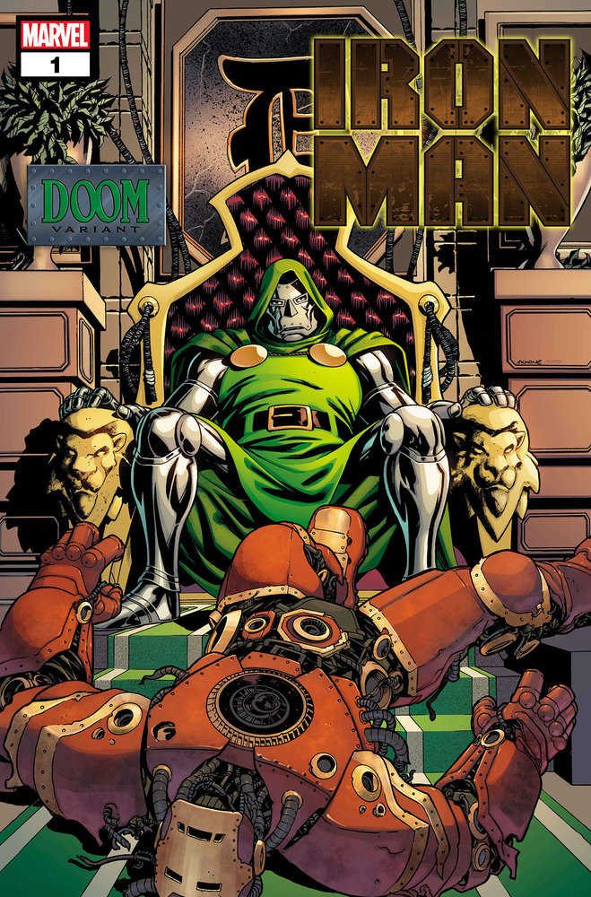 Iron Man #01 Mike McKone Doom Variant