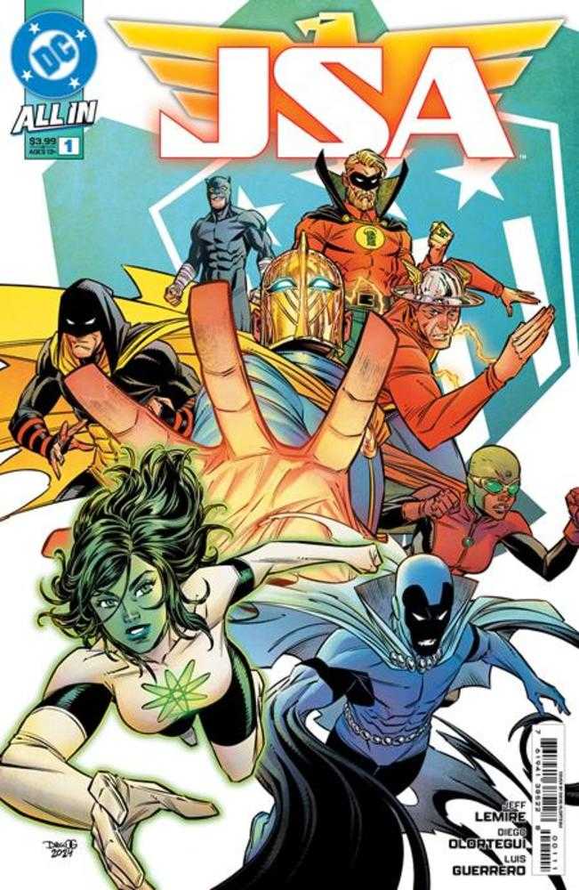 JSA #01 Cover A Diego Olortegui