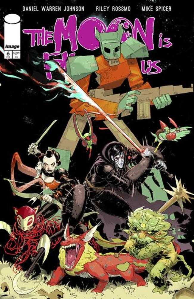 Moon Is Following Us #6 (Of 10) Cover A Riley Rossmo