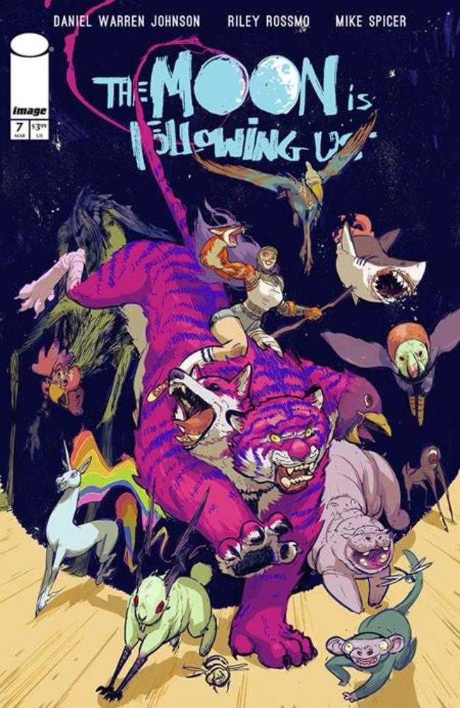 Moon Is Following Us #7 (Of 10) Cover A Riley Rossmo & Mike Spicer