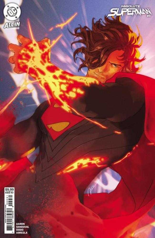 Absolute Superman #09 Cover C Gerald Parel Card Stock Variant