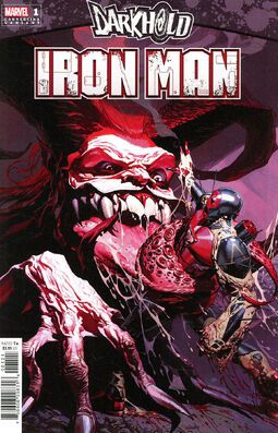 Darkhold Iron Man #1 Connecting Variant