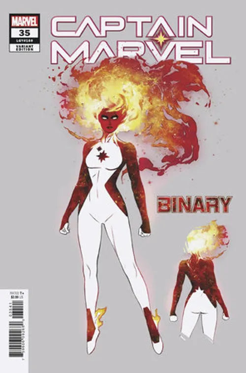 Captain Marvel (2019) #35 Dauterman Design Spoiler Variant