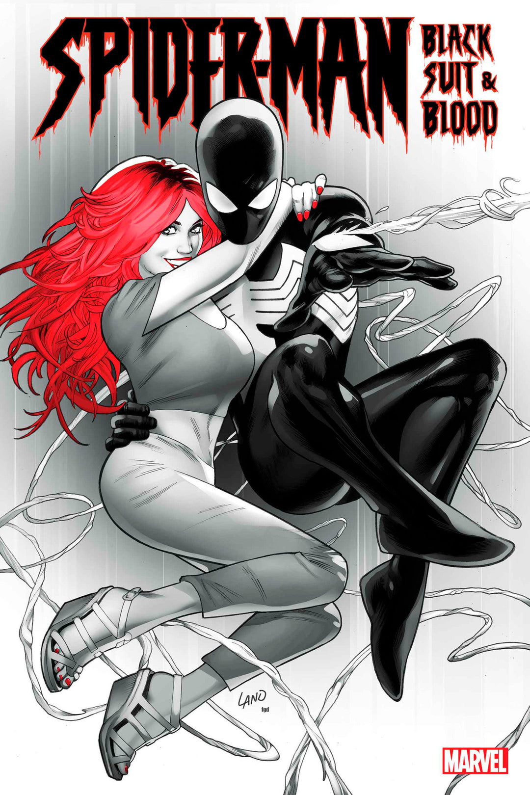 Spider-Man Black Suit & Blood #1 Greg Land Variant