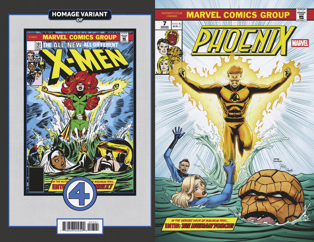 Phoenix #07 Corin Howell Fantastic Four Homage Variant