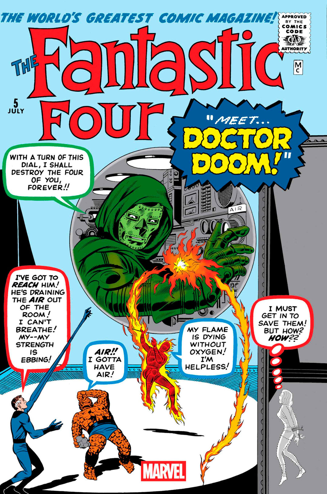 Fantastic Four (1961) #5 Facsimile Edition