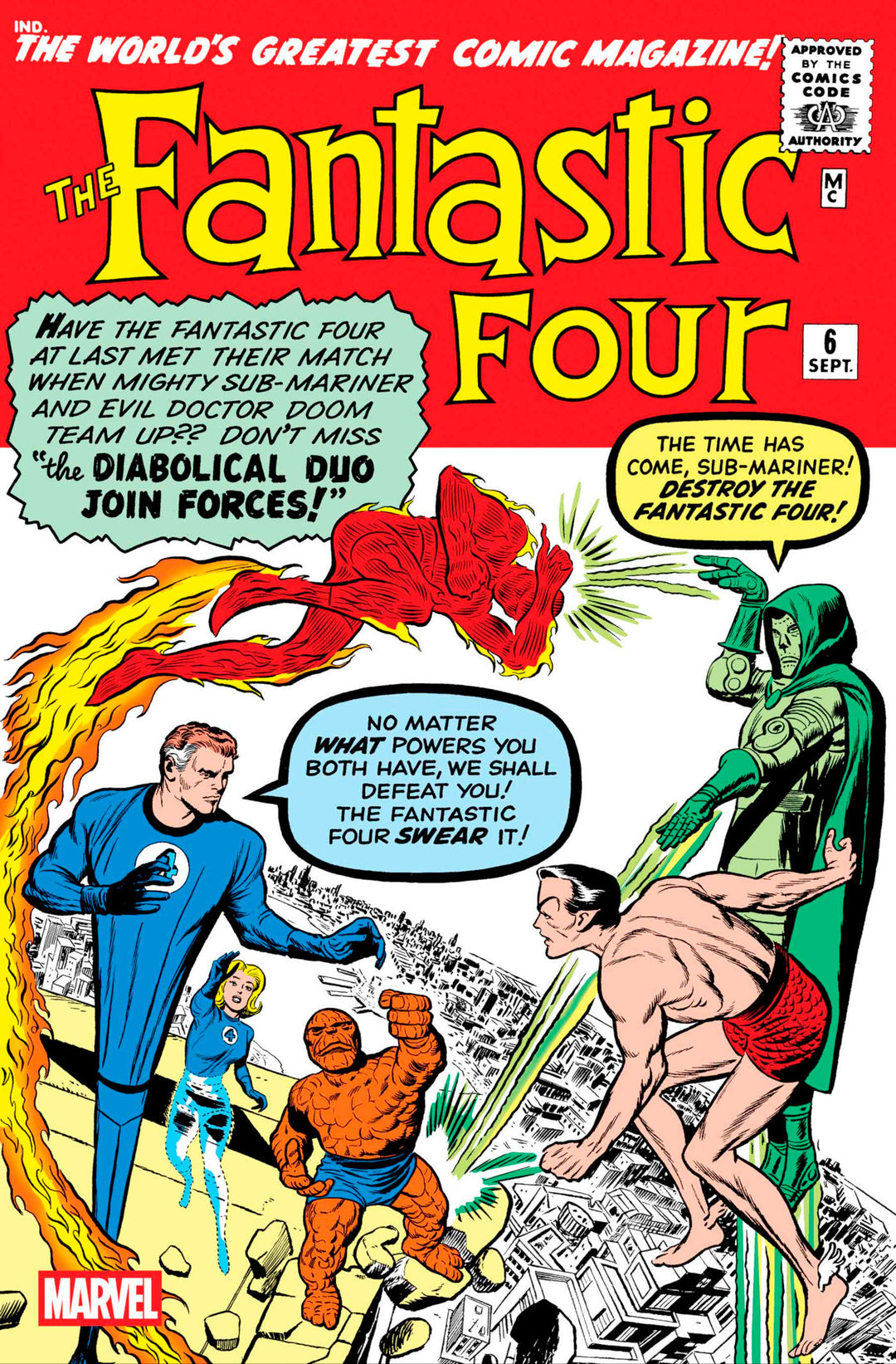 Fantastic Four (1961) #6 Facsimile Edition