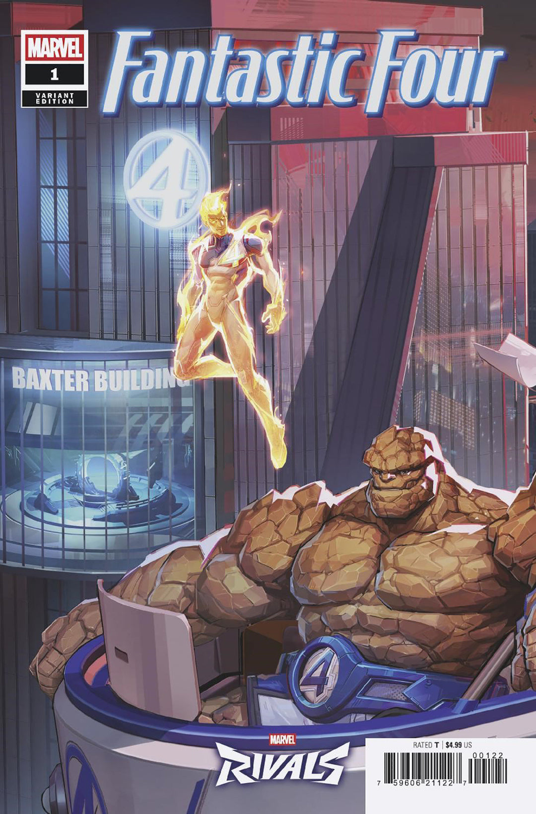 Fantastic Four #01 Netease Games Marvel Rivals 2-Part Connecting Variant