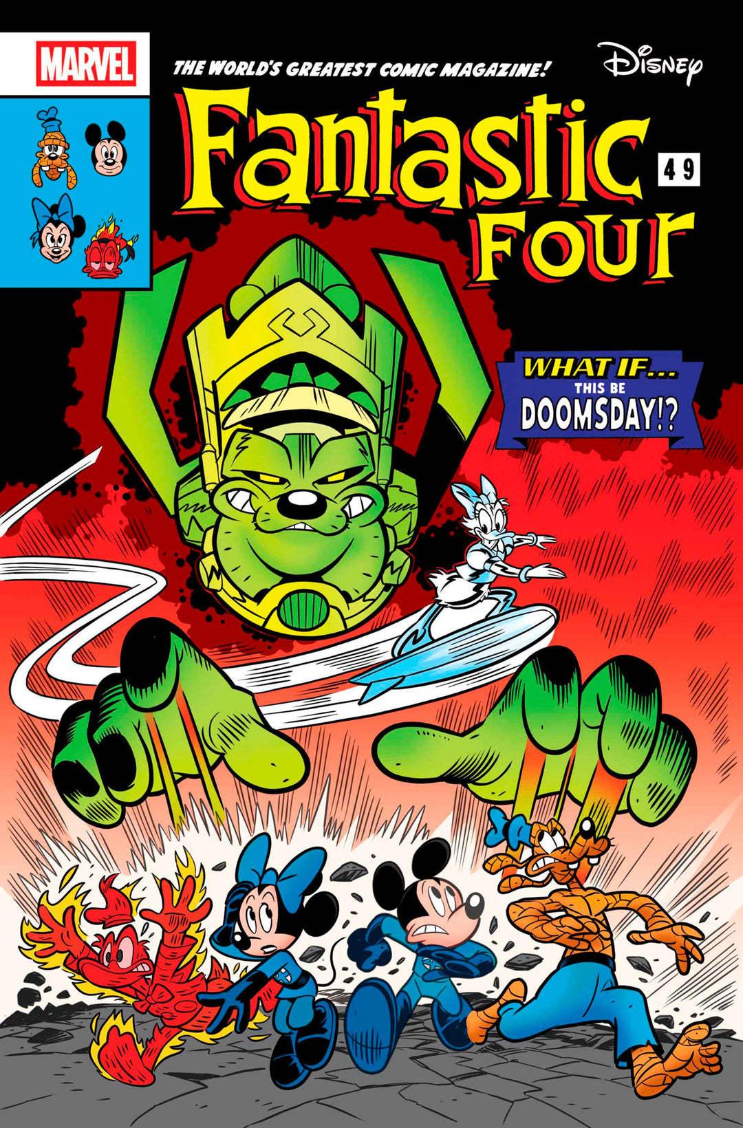 Fantastic Four #01 Lorenzo Pastrovicchio Disney What If? Fantastic Four Homage Variant