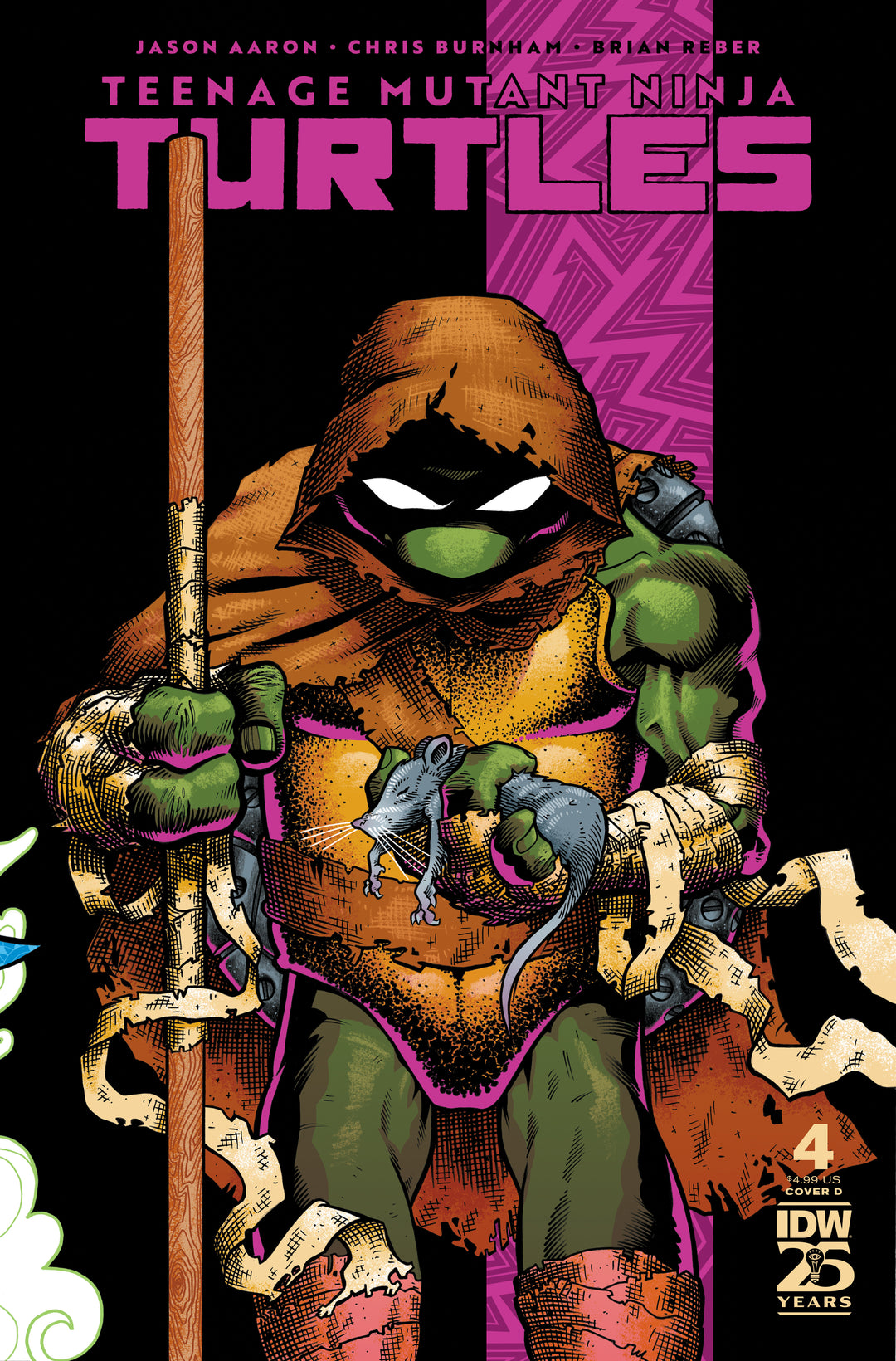 Teenage Mutant Ninja Turtles #4 Variant D (J. Gonzo)