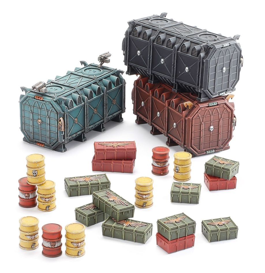 BATTLEZONE: MANUFACTORUM – MUNITORUM ARMOURED CONTAINERS