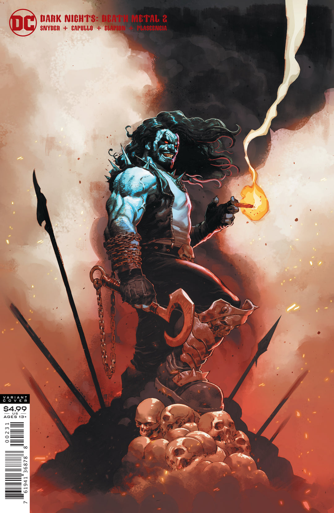 Dark Nights Death Metal #2 (Of 6) Jerome Opena Lobo Variant Edition