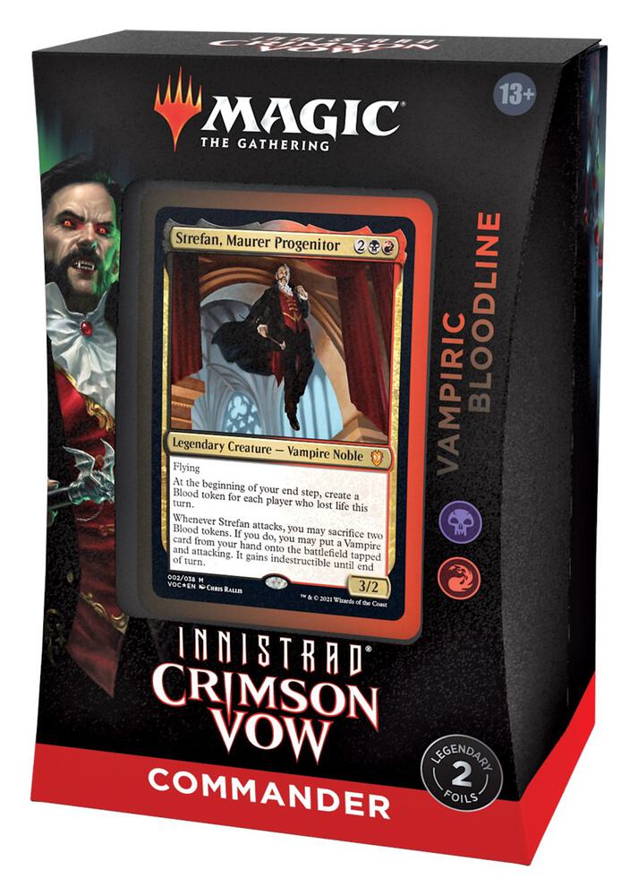 Innistrad: Crimson Vow Commander Deck - Vampiric Bloodline - Commander: Innistrad: Crimson Vow (VOC)