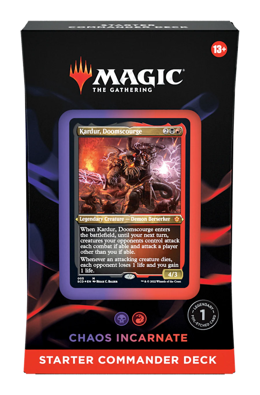 Starter Commander Deck - Chaos Incarnate - Starter Commander Decks (SCD)
