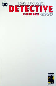 Detective Comics #1000 Blank Variant Edition (Note Price)