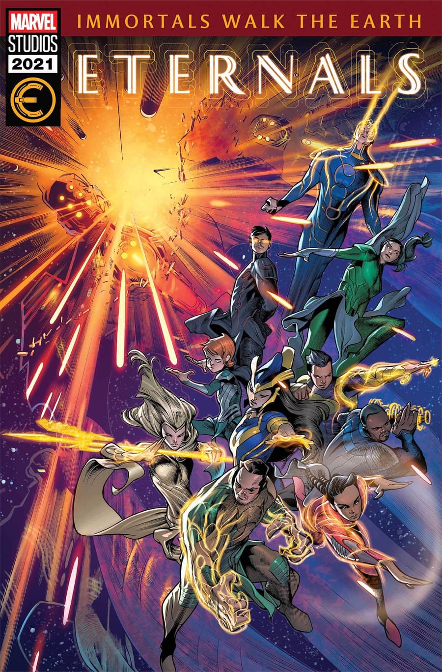 Eternals (2021) #07 Lozano Mcu Variant