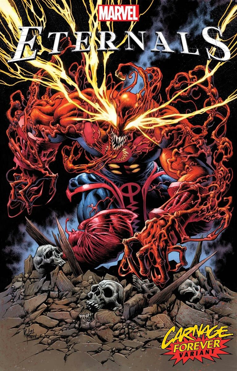 Eternals (2021) #10 Hotz Carnage Forever Variant