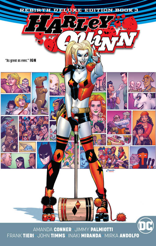 Harley Quinn Rebirth Deluxe Collector's Hardcover Book 03