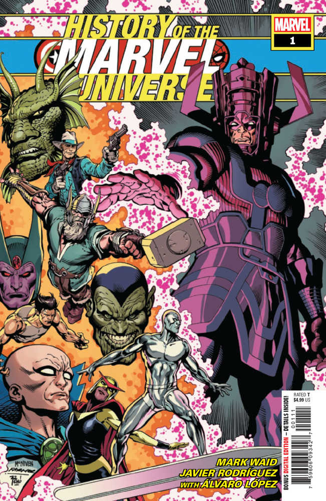 History Of Marvel Universe #1 (Of 6)
