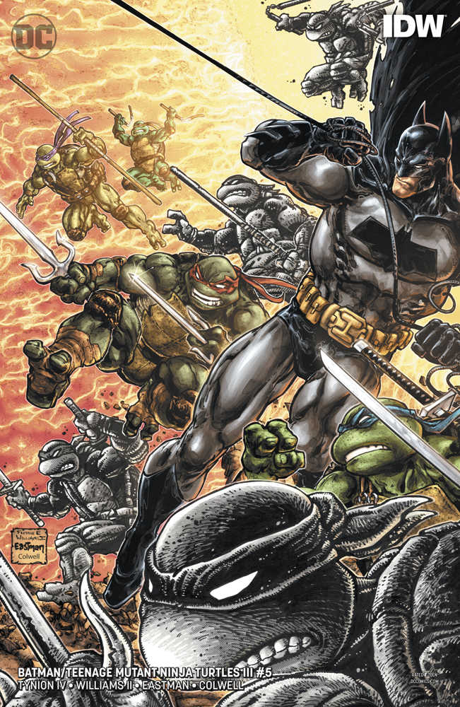 Batman Teenage Mutant Ninja Turtles III #5 (Of 6) Variant Edition