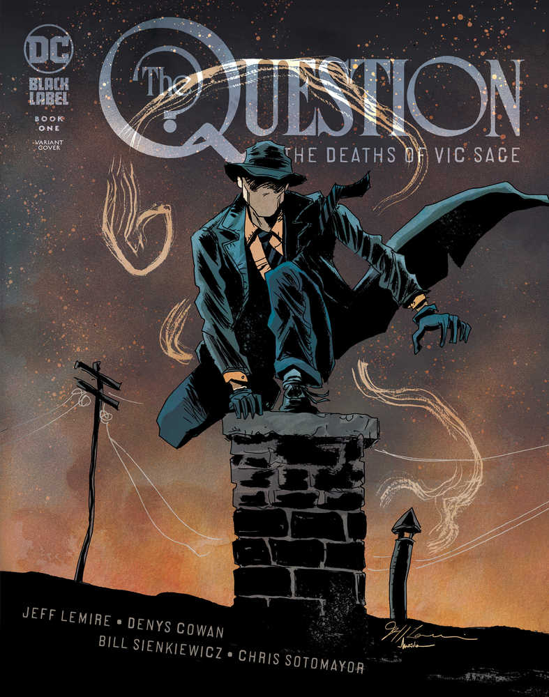 Question The Deaths Of Vic Sage #1 (Of 4) Variant Edition (Mature)