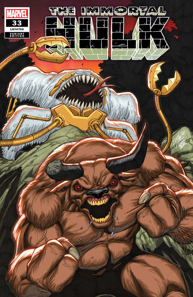 Immortal Hulk #33 Ron Lim Variant