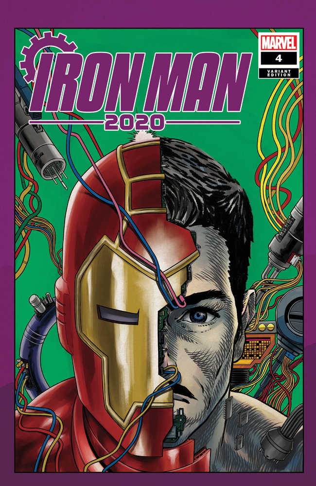 Iron Man 2020 #4 (Of 6) Superlog Heads Variant