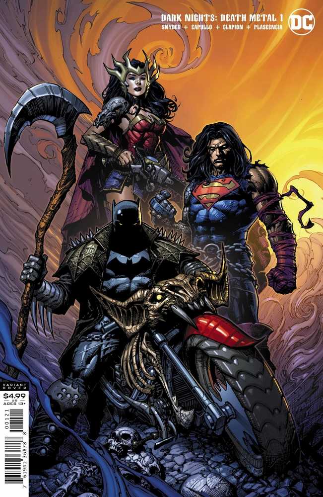 Dark Nights Death Metal #1 (Of 6) David Finch Batman Variant Edition