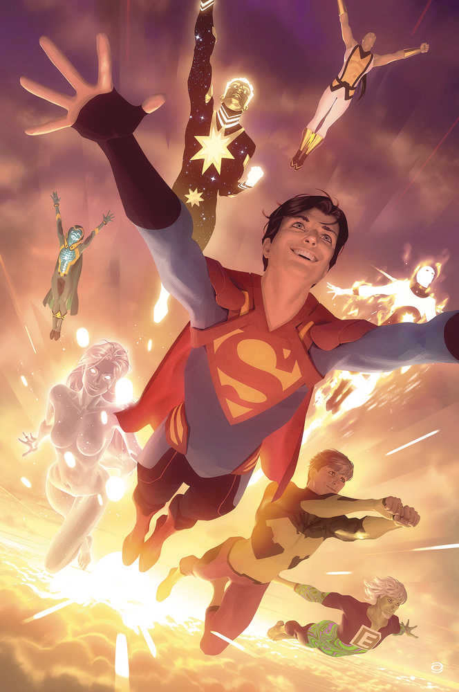 Legion Of Super Heroes #7 Card Stock Alex Garner Variant Edition