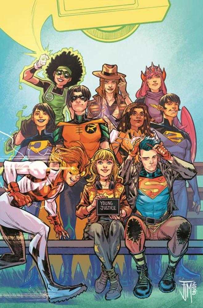 Young Justice #19 Card Stock Darko Lafuente Variant Edition