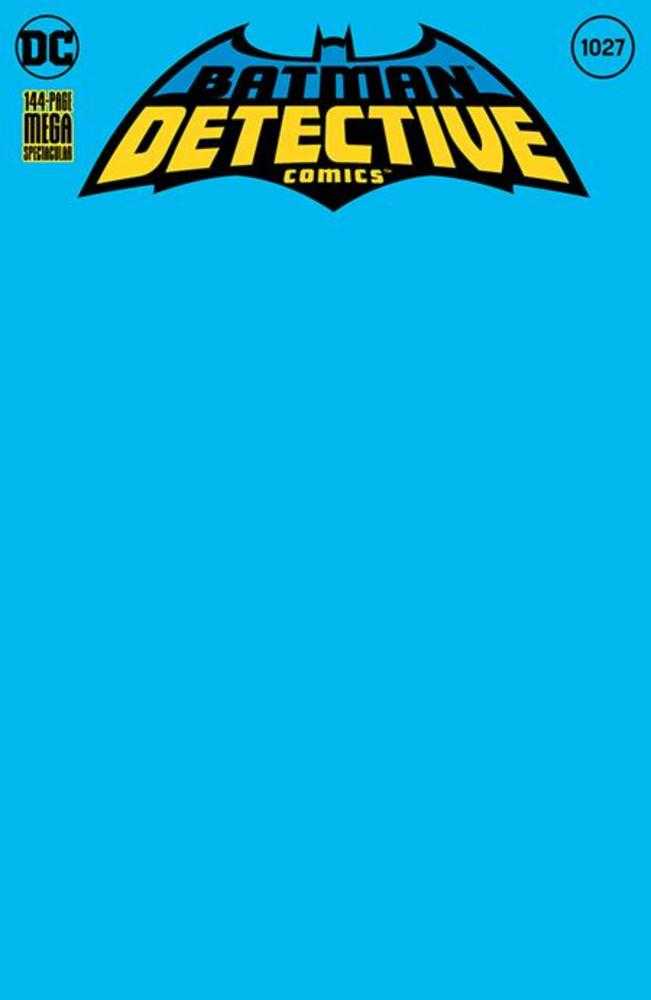 Detective Comics #1027 Cover L Blank Variant