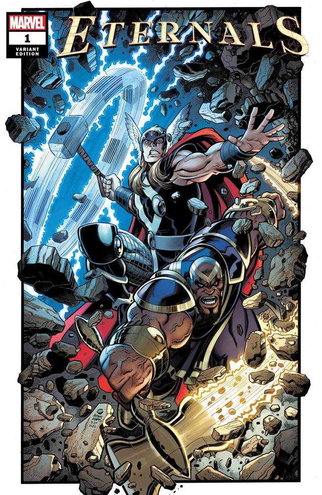 Eternals (2021) #01 Art Adams Variant